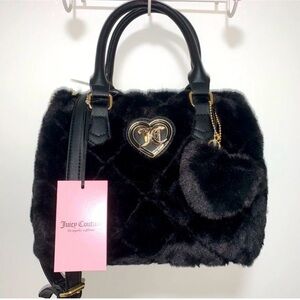 Viral Juicy Couture cozy satchel colour Liquorice